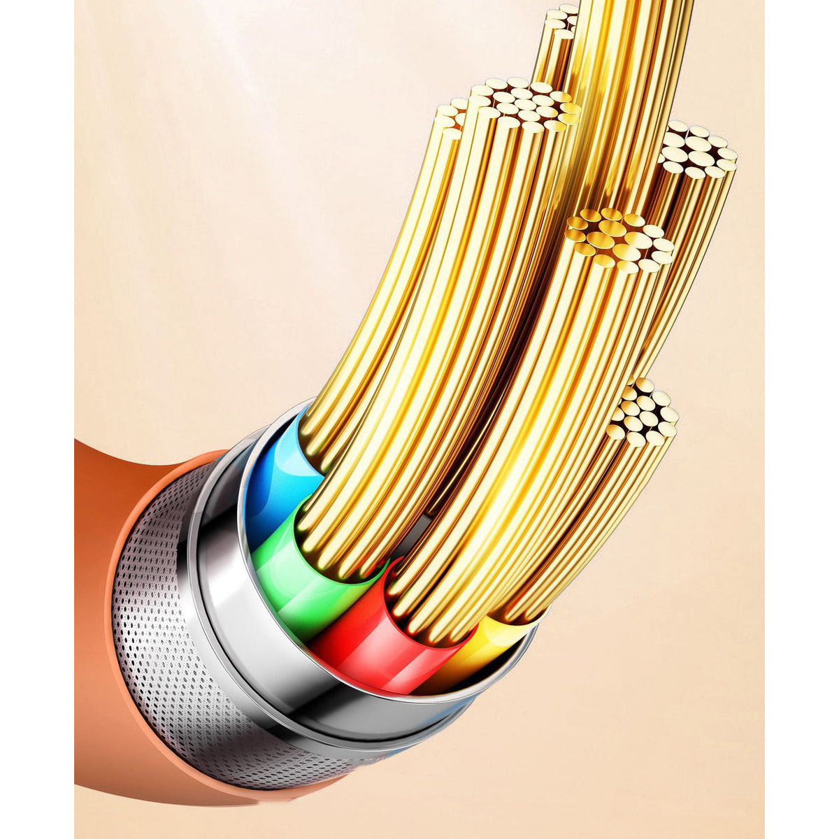 Metal Shell Liquid Soft Rubber Data Cable, PD120W Fast Charging Cable ...