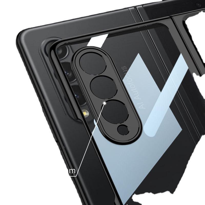 Double Sided Tempered Transparent Glass Phone Case for Samsung Z Fold 5/6