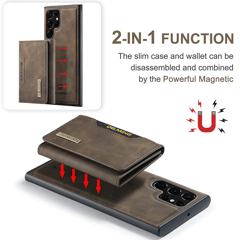 Magnetic Card Case For Samsung S23 Ultra Phone Case