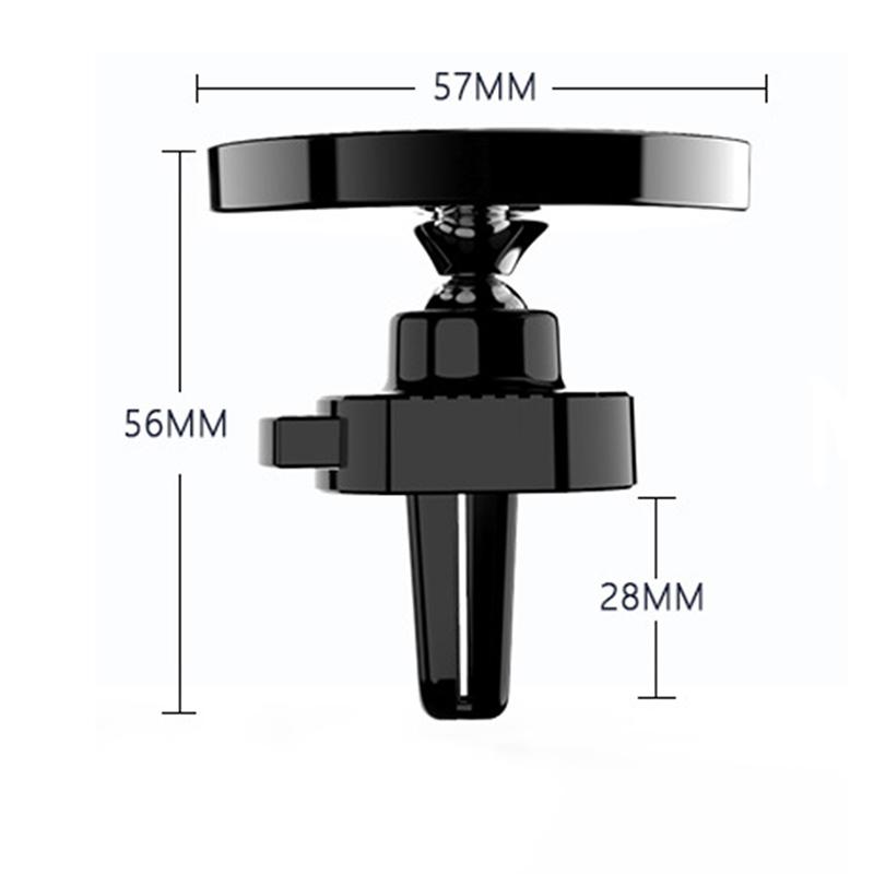 Car Bracket Wireless Charger Magnetic Fast Charge Applicable Apple Magsafe Air Outlet Bracket
