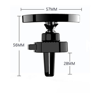Car Bracket Wireless Charger Magnetic Fast Charge Applicable Apple Magsafe Air Outlet Bracket