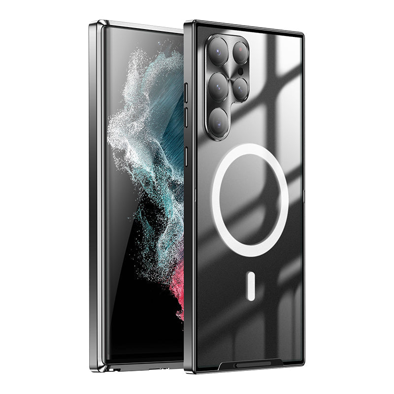Thin Metal Magnetic Case for Samsung S25 Ultra