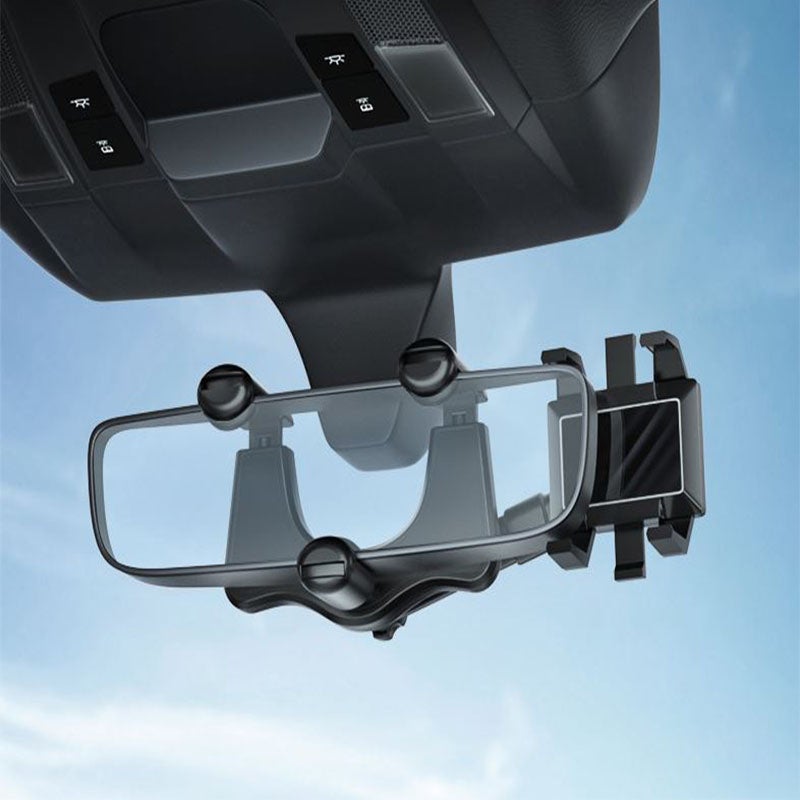 Car Rearview Mirror Car Phone Holder