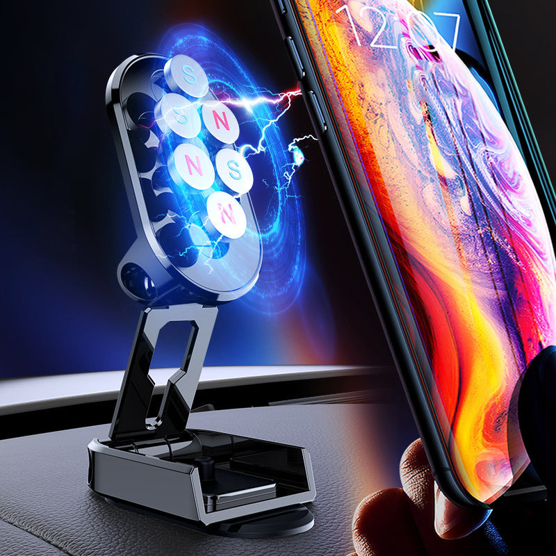 Folding Magnetic Car Phone Holder