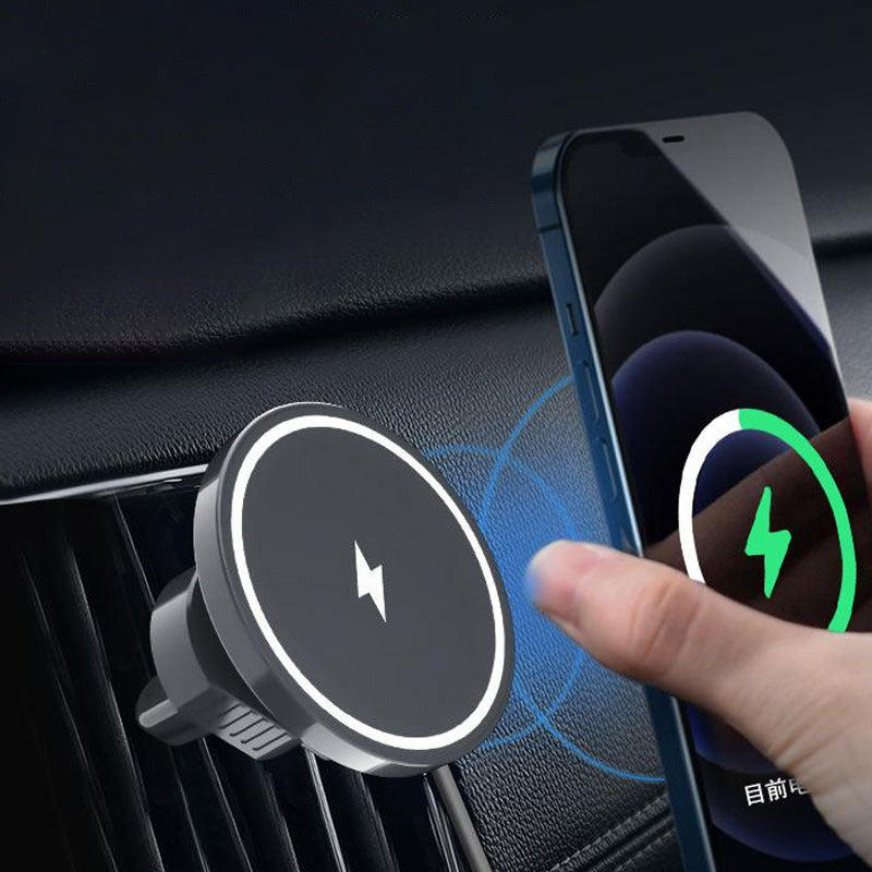 Car Bracket Wireless Charger Magnetic Fast Charge Applicable Apple Magsafe Air Outlet Bracket