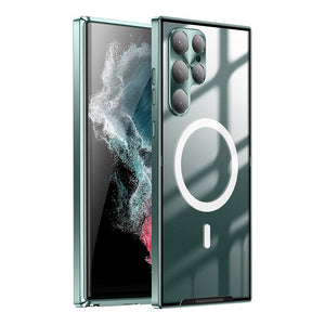 Thin Metal Magnetic Case for Samsung S25 Ultra