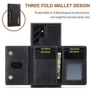 Magnetic Card Case For Samsung S23 Ultra Phone Case