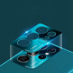 Samsung Metal Plain Leather Phone Case Lens Leather Protective Case
