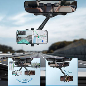 Car Rearview Mirror Car Phone Holder