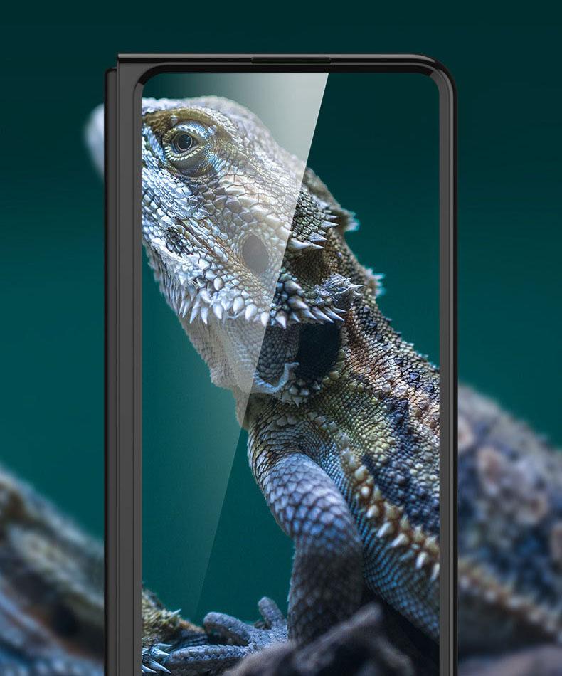 Double Sided Tempered Transparent Glass Phone Case for Samsung Z Fold 5/6