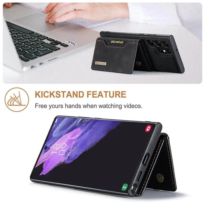 Magnetic Card Case For Samsung S23 Ultra Phone Case