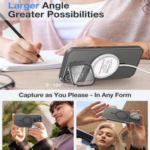 Suitable For iPhone 15 Series Anti-fall Protective Cover, Soft-touch Goggle Holder, Magnetic Phone Case