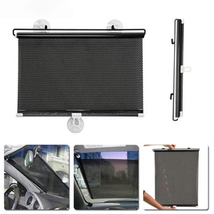 Automatic Retractable Roller Shutter Car Sunshade