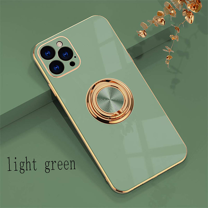 Suitable For iPhone13 Mobile Phone Shell Electroplating Ring Protectiv ...