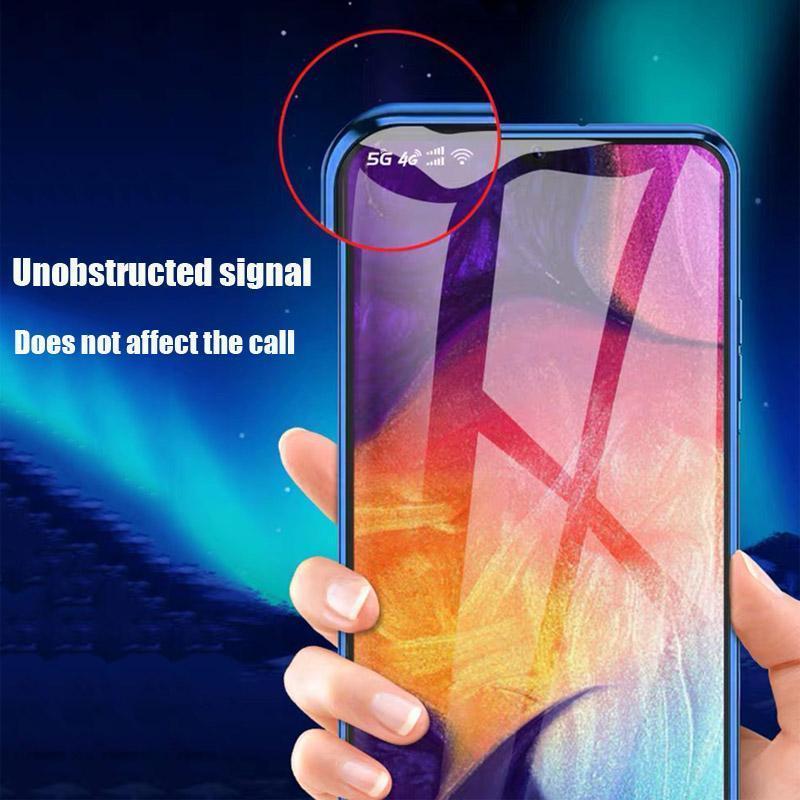 Magnetic Tempered Glass Double Sided Phone Case for Samsung S23 Ultra