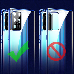 For Samsung Magnetic Tempered Glass Double-Sided Phone Case