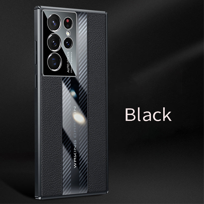 For Samsung S Series Supercar Leather Phone Case