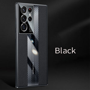 For Samsung S Series Supercar Leather Phone Case
