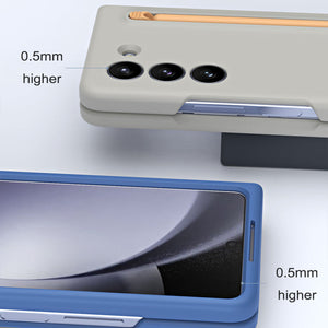 Suitable For Samsung Z Fold5/4/3 Mobile Phone Case With Stylus Business Shell Film All-inclusive Protective Cover