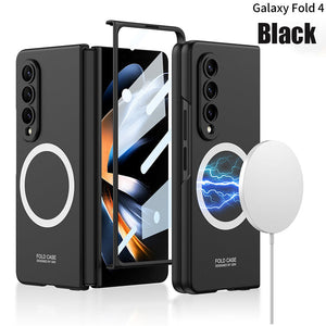 Applicable To Samsung Z Fold3/ZFold4 Ultra-Thin Shell Film Wireless Charger Phone Case