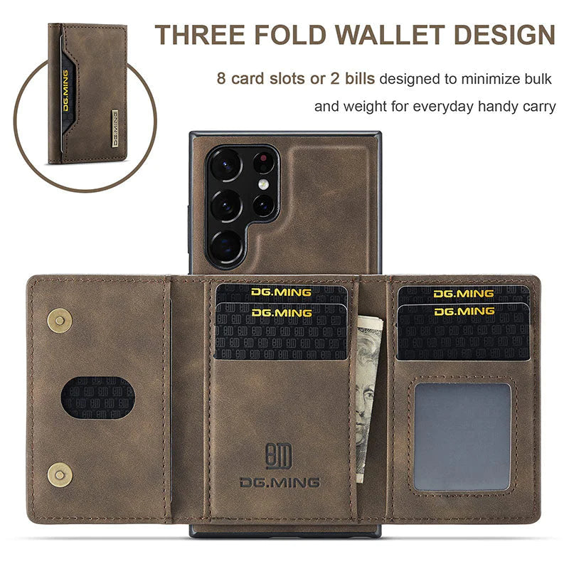 Magnetic Card Case For Samsung S23 Ultra Phone Case