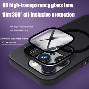 Suitable For iPhone 15 Series Anti-fall Protective Cover, Soft-touch Goggle Holder, Magnetic Phone Case