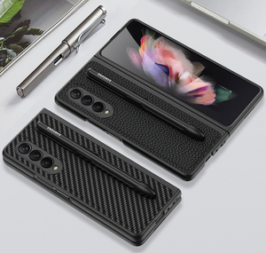 Suitable For Samsung Zfold3 With Pen Slot All-Inclusive Mobile Phone Case