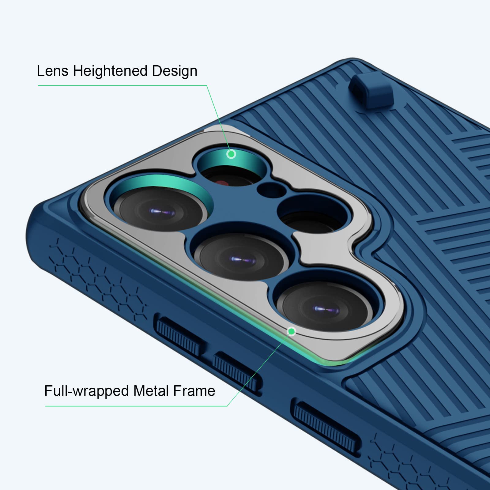 Suitable For Samsung Galaxy S23 Ultra Phone Case With Detachable Strap