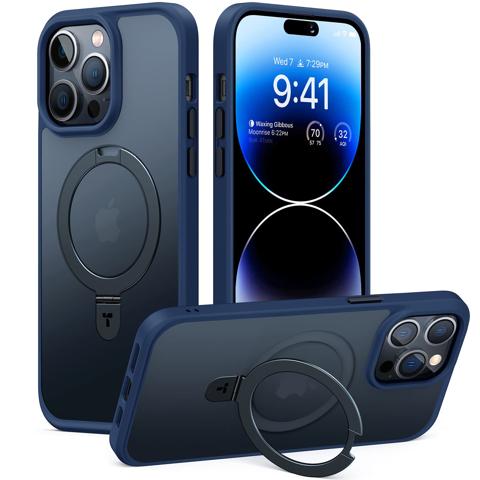 Suitable For iPhone 16 Series Invisible Bracket Skin Friendly Magnetic Phone Shell