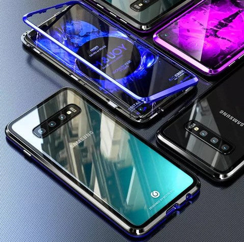 Magnetic Double Sided Glass Phone Case for S22 Series(2 Styles)