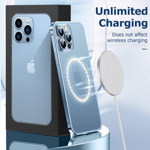 For iPhone15 Series Luban Buckle Metal Middle Frame/Frosted Back Panel/Lens All-Inclusive Mobile Phone Case
