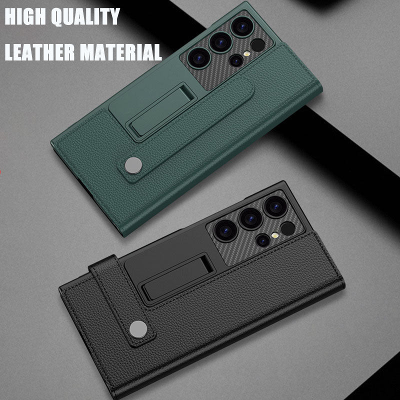 Suitable For Samsung S25 Ultra Flip Leather Wallet Case