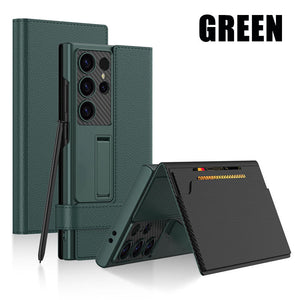 Suitable For Samsung S25 Ultra Flip Leather Wallet Case