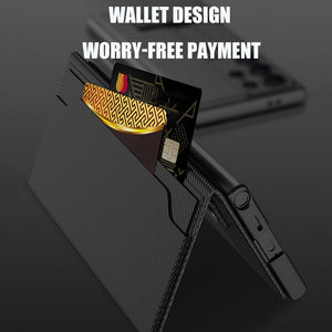Suitable For Samsung S25 Ultra Flip Leather Wallet Case