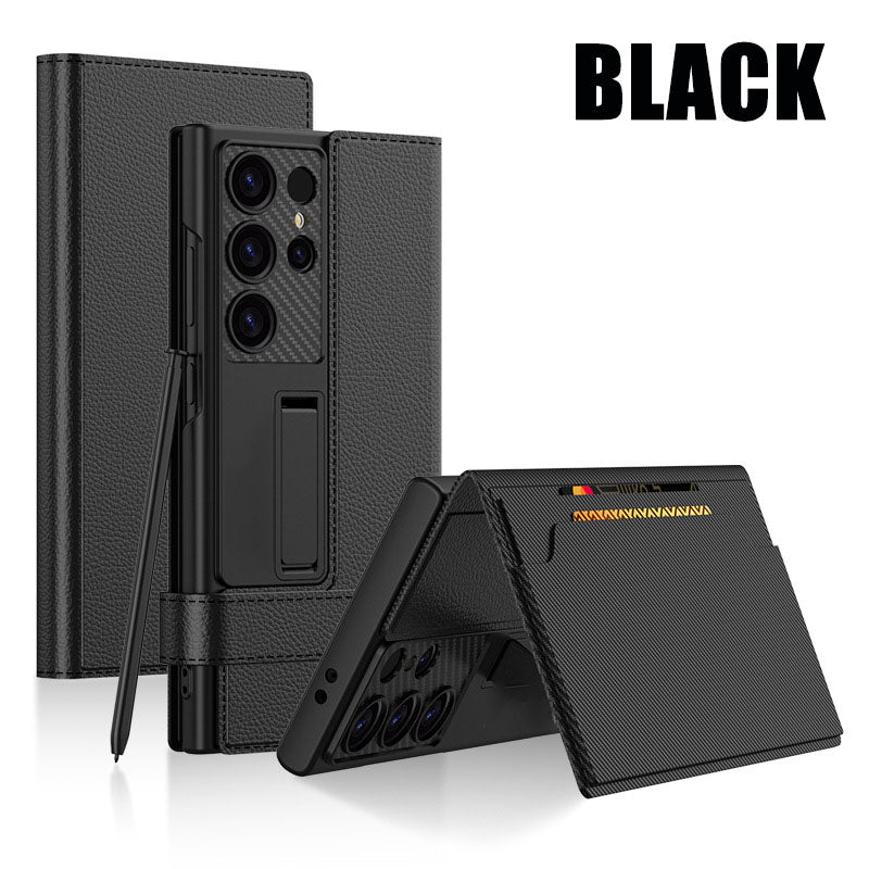 Suitable For Samsung S25 Ultra Flip Leather Wallet Case