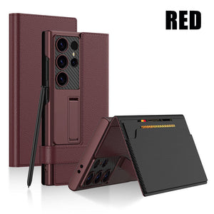 Suitable For Samsung S25 Ultra Flip Leather Wallet Case