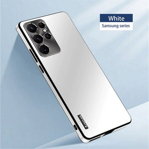 For Samsung S24 Ultra Metal Phone Case