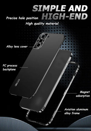 For Samsung S24 Ultra Metal Phone Case