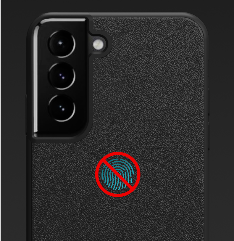 Samsung Metal Plain Leather Phone Case Lens Leather Protective Case